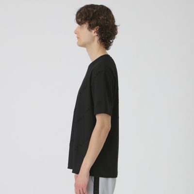 【ＢＬＡＣＫ　ｌａｂ．】メッシュ＆ループロゴＴシャツ（５１Ｐ５０５６０＿＿）
