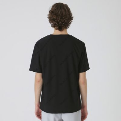 【ＢＬＡＣＫ　ｌａｂ．】メッシュ＆ループロゴＴシャツ（５１Ｐ５０５６０＿＿）