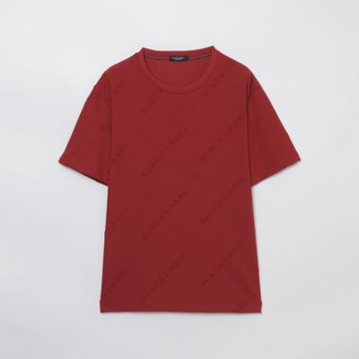 【ＢＬＡＣＫ　ｌａｂ．】メッシュ＆ループロゴＴシャツ（５１Ｐ５０５６０＿＿）
