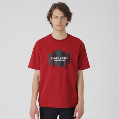 【ＢＬＡＣＫ　ｌａｂ．】ラインストーンジオメトリックロゴＴシャツ（５１Ｐ５３５６３＿＿）