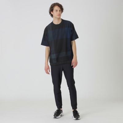 【ＢＬＡＣＫ　ｌａｂ．】ファブリックコンビクレストブリッジチェックＴシャツ（５１Ｐ５４５６４＿＿）