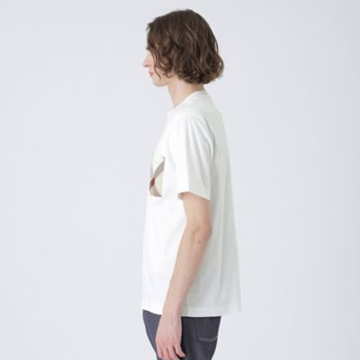 【値下げ】クレストブリッジチェックカラミクロスシャツ　ベージュ36 ブルーレーベルクレストブリッジ BLUE LABEL CRESTBRIDGE