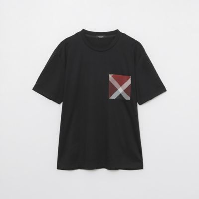 一部店舗限定】クレストブリッジチェックカラミポケットTシャツ