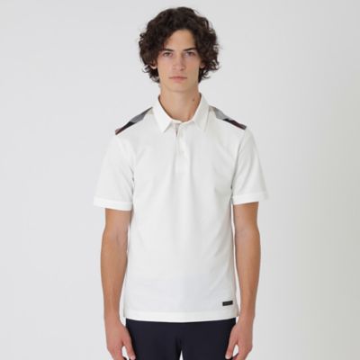 一部店舗限定】ショルダーチェックポロシャツ（51P60670＿＿