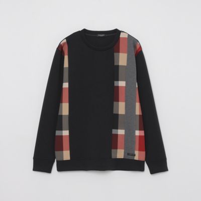 【一部店舗限定】ストライプパッチワークスウェットシャツ（５１Ｐ６２５７２＿＿）