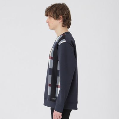 【一部店舗限定】ストライプパッチワークスウェットシャツ（５１Ｐ６２５７２＿＿）