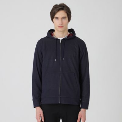 ✨未使用級✨24SS✨ブラックレーベル　ブラックラボ　チェックパーカー　M 一部店舗限定】ライトバックチェックパーカー