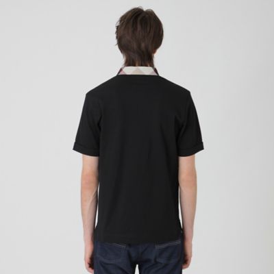 美品✨ ブラックレーベルクレストブリッジ ポロシャツ 大柄チェック L 一部店舗限定】パーシャルチェックポロシャツ