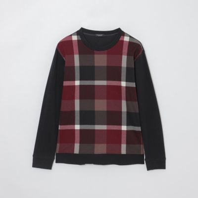 一部店舗限定】パネルチェックニットソー（51P76486＿＿
