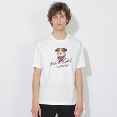 ＜BLACK LABEL CRESTBRIDGE (Men)＞【ＷＥＢ・一部店舗限定】ジャックラッセルテリアＴシャツ（５１Ｐ８１５０１＿＿）