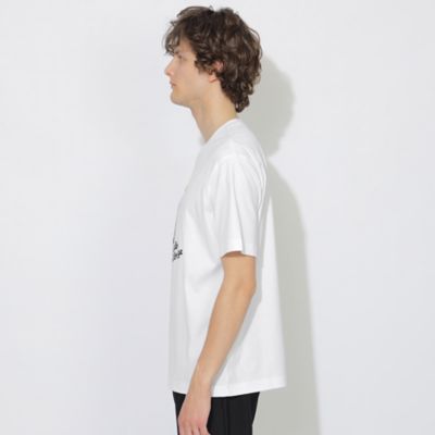 【新品・未使用】ブラックレーベル クレストブリッジ Tシャツ オレンジ L BLACK lab．】ラインストーンジオメトリックロゴT