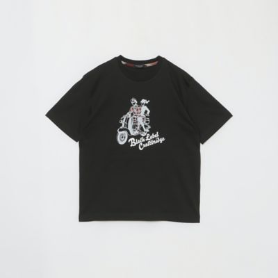 激レア ブラックレーベルクレストブリッジ ベアブリック コラボ Tシャツ L WEB・一部店舗限定】ブリティッシュスクーターTシャツ