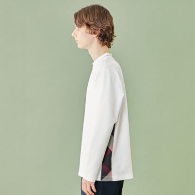 【ＷＥＢ・一部店舗限定】サイドチェックモックネックカットソー（５１Ｐ８５４９５＿＿）