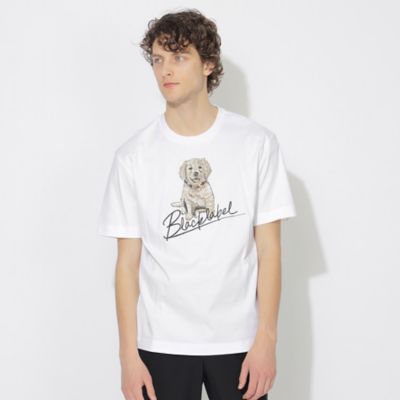 ＜BLACK LABEL CRESTBRIDGE (Men)＞【ＷＥＢ限定】ゴールデンレトリーバーＴシャツ（５１Ｐ８７５０７＿＿）