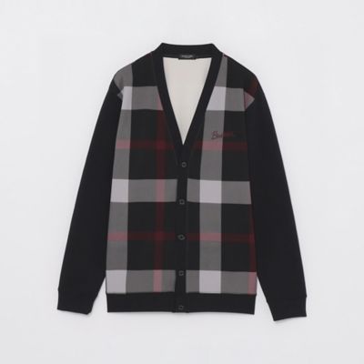 WEB限定】パネルチェックカーディガン（51P88498＿＿