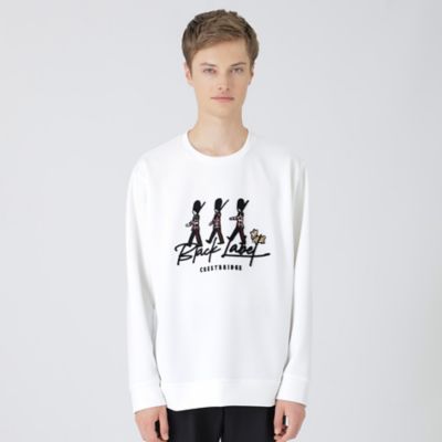 ＜BLACK LABEL CRESTBRIDGE (Men)＞【一部店舗限定】ハブラシガーズマンスウェットシャツ（５１Ｐ８８６９８＿＿）