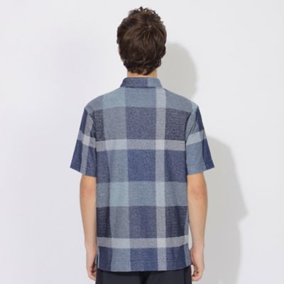 WEB限定】クレストブリッジチェックパイルポロ