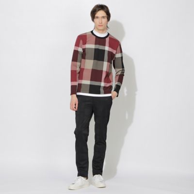 【ＷＥＢ・一部店舗限定】フェイクレイヤードチェックカットソー（５１Ｐ９０５００＿＿）