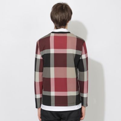 【ＷＥＢ・一部店舗限定】フェイクレイヤードチェックカットソー（５１Ｐ９０５００＿＿）