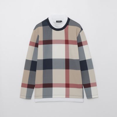 【ＷＥＢ・一部店舗限定】フェイクレイヤードチェックカットソー（５１Ｐ９０５００＿＿）