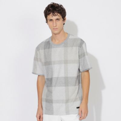 BLACK LABEL CRESTBRIDGE (Men)/ブラックレーベル・クレストブリッジ 【WEB限定】クレストブリッジチェックパイルTシャツ(51P90510__)