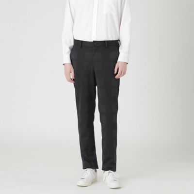 ＜BLACK LABEL CRESTBRIDGE (Men)＞シャドークレストブリッジチェックイージートラウザーズ（５１Ｒ０１５１１＿＿）