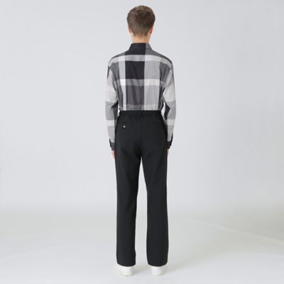  ブラックレーベル シャドーチェックカルゼパーカー（ブルゾン）｜BLACK LABEL