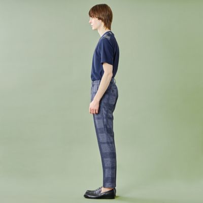 シャドークレストブリッジチェックカラミトラウザーズ（５１Ｒ１３３２３＿＿）