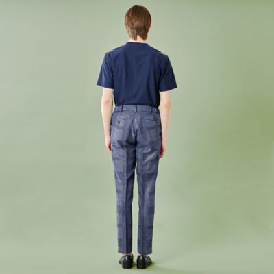 シャドークレストブリッジチェックカラミトラウザーズ（５１Ｒ１３３２３＿＿）