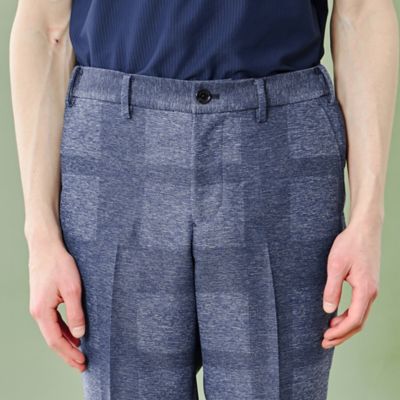 シャドークレストブリッジチェックカラミトラウザーズ（５１Ｒ１３３２３＿＿）