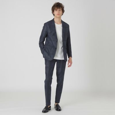 シャドークレストブリッジチェックカラミトラウザーズ
