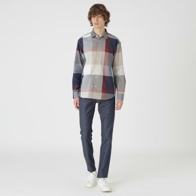 Ｗフェイスクレストブリッジチェックスキニーデニムパンツ（５１Ｒ３１３４１＿＿）