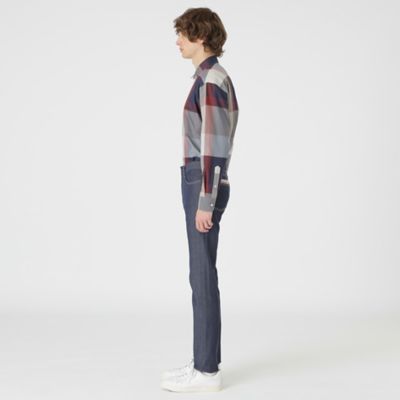 Ｗフェイスクレストブリッジチェックスキニーデニムパンツ（５１Ｒ３１３４１＿＿）