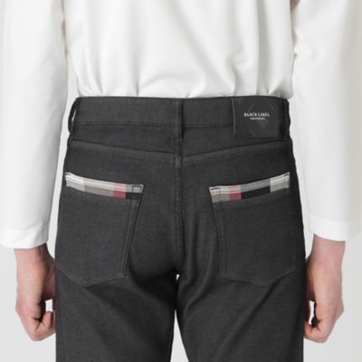 ダブルフェイスクレストブリッジチェックレギュラーフィットデニム（５１Ｒ３２５４２＿＿）