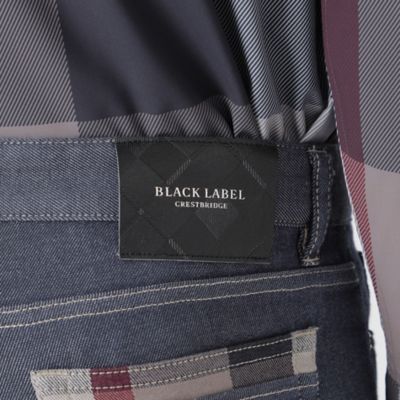 【極美品】ブラックレーベルクレストブリッジ Gジャン チェック M デニム 2025年最新】BLACK LABEL CRESTBRIDGE Gジャン・デニム