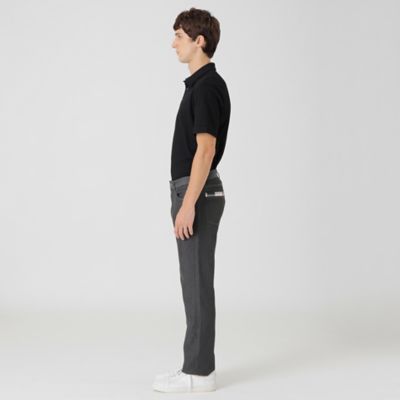 ダブルフェイスクレストブリッジチェックデニムパンツ（５１Ｒ３３６４３＿＿）