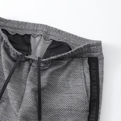 【ＢＬＡＣＫ　ｌａｂ．】メッシュテクスチャートラックパンツ（５１Ｒ４０３５０＿＿）