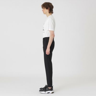 【ＢＬＡＣＫ　ｌａｂ．】３Ｄワープニットトラウザーズ（５１Ｒ４０５５０＿＿）