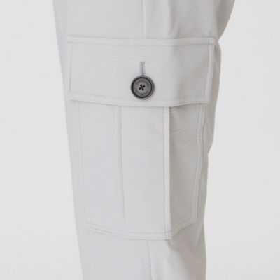 【ＢＬＡＣＫ　ｌａｂ．】３Ｄワープニットカーゴパンツ（５１Ｒ４２５５２＿＿）