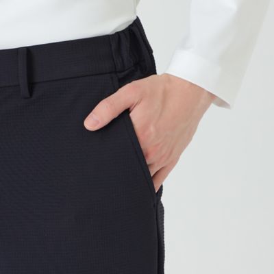 【ＢＬＡＣＫ　ｌａｂ．】バックグリッドトリコットトラウザーズ（５１Ｒ４６５０６＿＿）