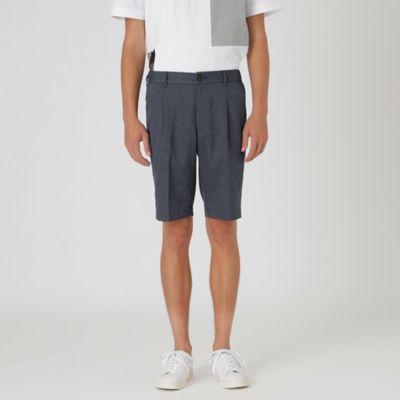 O グレー ショートパンツ 新品 クールマックスバーズアイテーラードショートパンツ