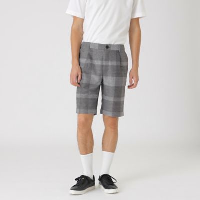 ＜BLACK LABEL CRESTBRIDGE (Men)＞カラミトーナルチェックショートパンツ（５１Ｒ５８６０８＿＿）