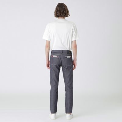 【一部店舗限定】Ｗフェイスクレストブリッジチェックスキニーデニムパンツ（５１Ｒ８５３８５＿＿）