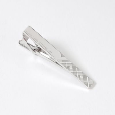 BLACK LABEL CRESTBRIDGE (Men)/ブラックレーベル・クレストブリッジ クレストブリッジチェックハーフダイヤカットタイバー（５１Ｖ０３５８３＿＿）