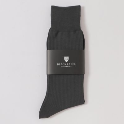 BLACK LABEL CRESTBRIDGE (Men)/ブラックレーベル・クレストブリッジ カラーソリッドドレスソックス(51X02582__)