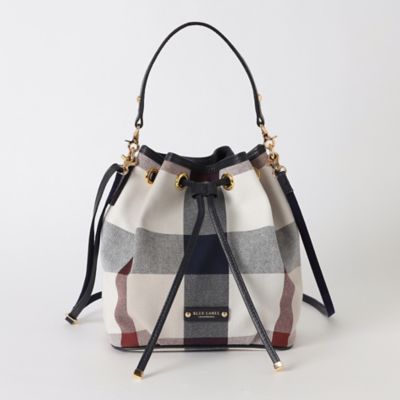 週末特価！BLUE LABEL チェック柄 マザーズバッグ 週末特価！BLUE LABEL チェック柄 マザーズバッグ