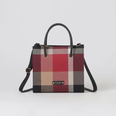 BLUE LABEL ピンク系 スクエアミニトート BLUE LABEL ピンク系 スクエアミニトート