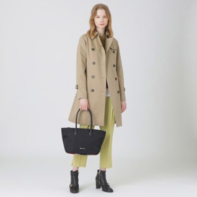パーシャルクレストブリッジチェックナイロントート（５５１０７１０４＿＿）