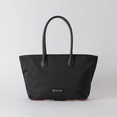 パーシャルクレストブリッジチェックナイロントート（５５１０７１０４＿＿）