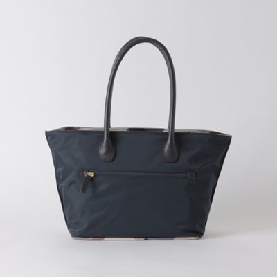 パーシャルクレストブリッジチェックナイロントート（５５１０７１０４＿＿）